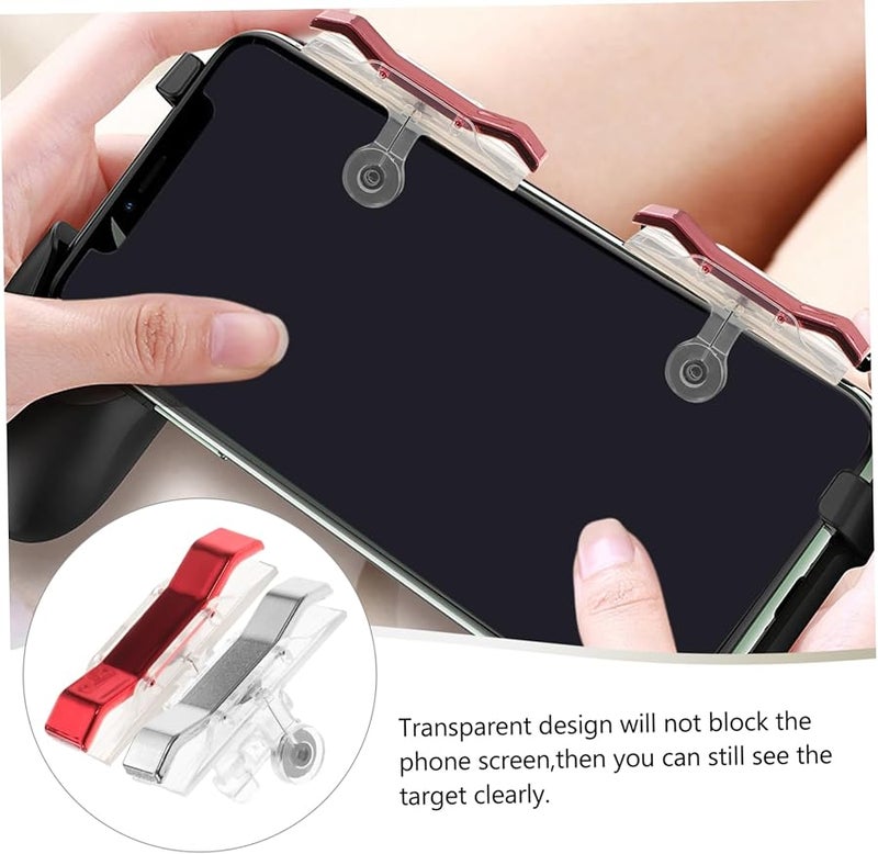 Balacoo Metal Mobile Phone Gaming Controller Joystick Buttons Set Black - Image 2